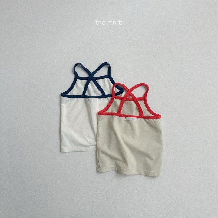 Mini Robe - Korean Children Fashion - #designkidswear - Point Tank Tee - 6