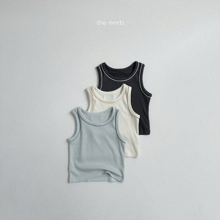 Mini Robe - Korean Children Fashion - #designkidswear - Piping Sleeveless - 3