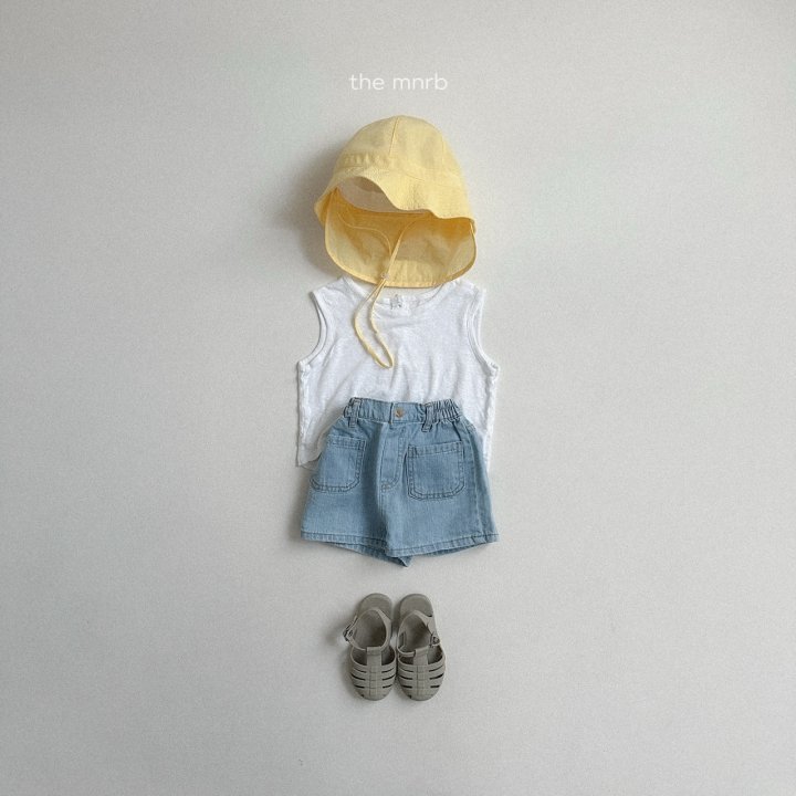 Mini Robe - Korean Children Fashion - #fashionkids - Little Open Tank Tee - 11