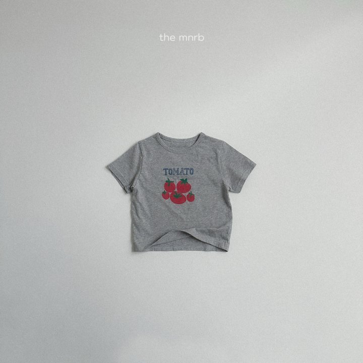 Mini Robe - Korean Children Fashion - #kidsshorts - Tomato Short Sleeve Tee - 7