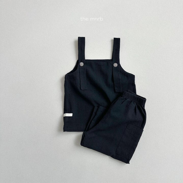 Mini Robe - Korean Children Fashion - #magicofchildhood - Rouni Overall Blouse - 9