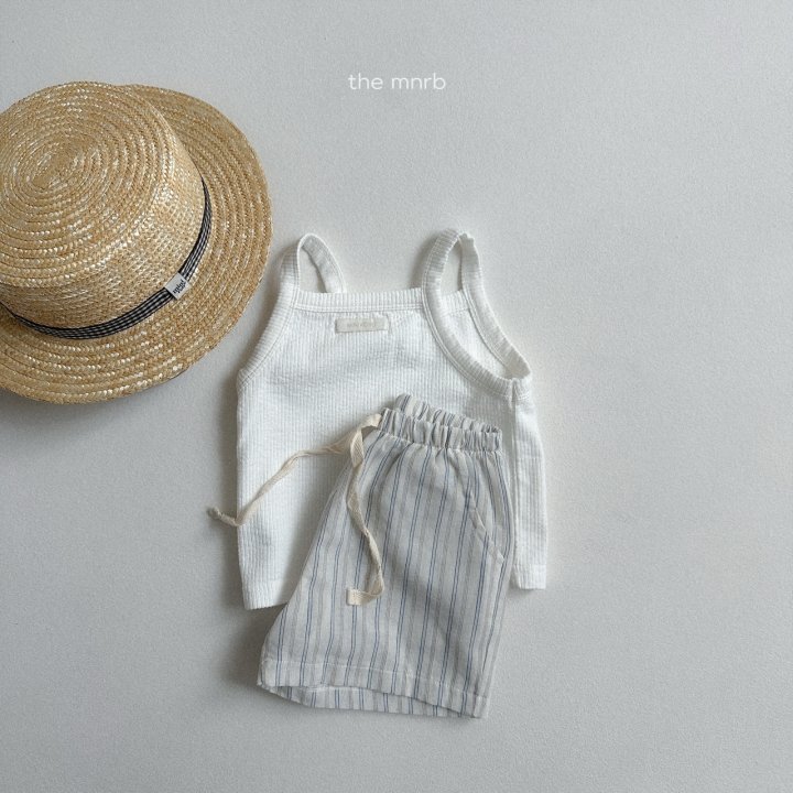 Mini Robe - Korean Children Fashion - #minifashionista - Thick Strap Sleeveless - 6