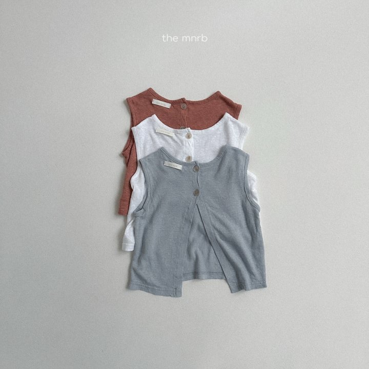 Mini Robe - Korean Children Fashion - #prettylittlegirls - Little Open Tank Tee - 3