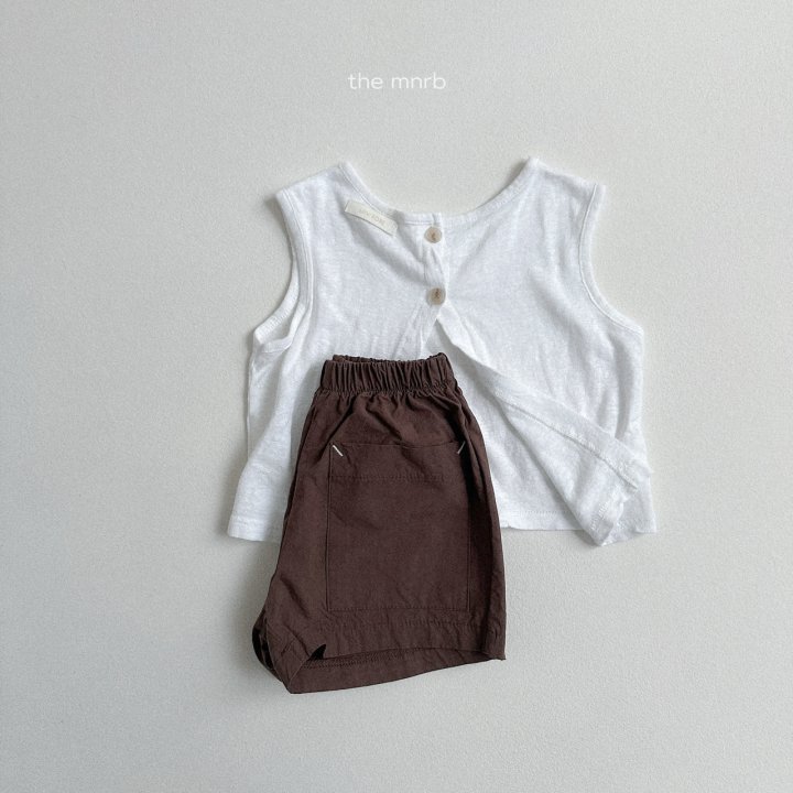 Mini Robe - Korean Children Fashion - #stylishchildhood - Little Open Tank Tee - 6