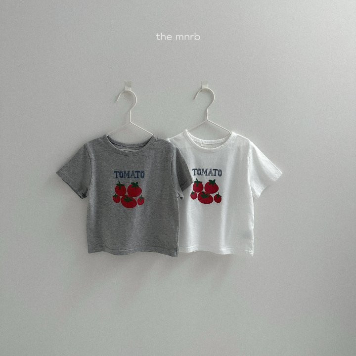 Mini Robe - Korean Children Fashion - #stylishchildhood - Tomato Short Sleeve Tee