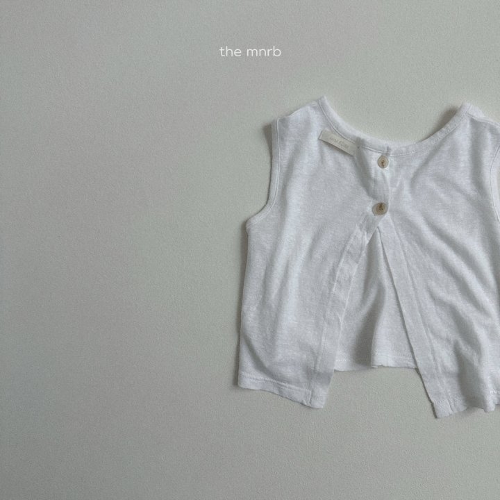 Mini Robe - Korean Children Fashion - #toddlerclothing - Little Open Tank Tee - 5