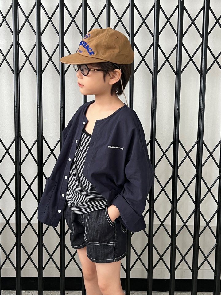 Minimal - Korean Children Fashion - #Kfashion4kids - Basic Cardigan - 5