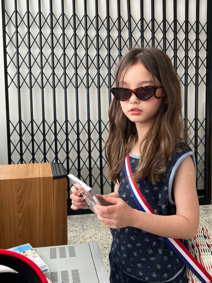 Minimal - Korean Children Fashion - #littlefashionista - Croffle Flower Sleeveless - 4