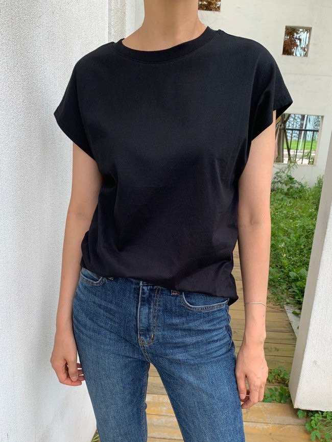 Moani - Korean Women Fashion - #momslook - Premium Silket Shoulder Top - 3
