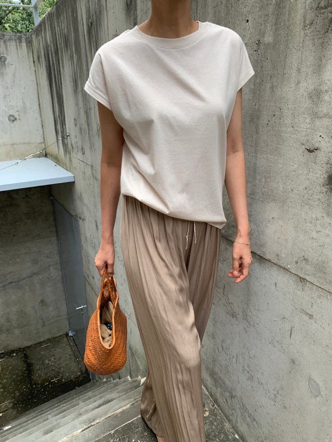 Moani - Korean Women Fashion - #momslook - Premium Silket Shoulder Top - 6