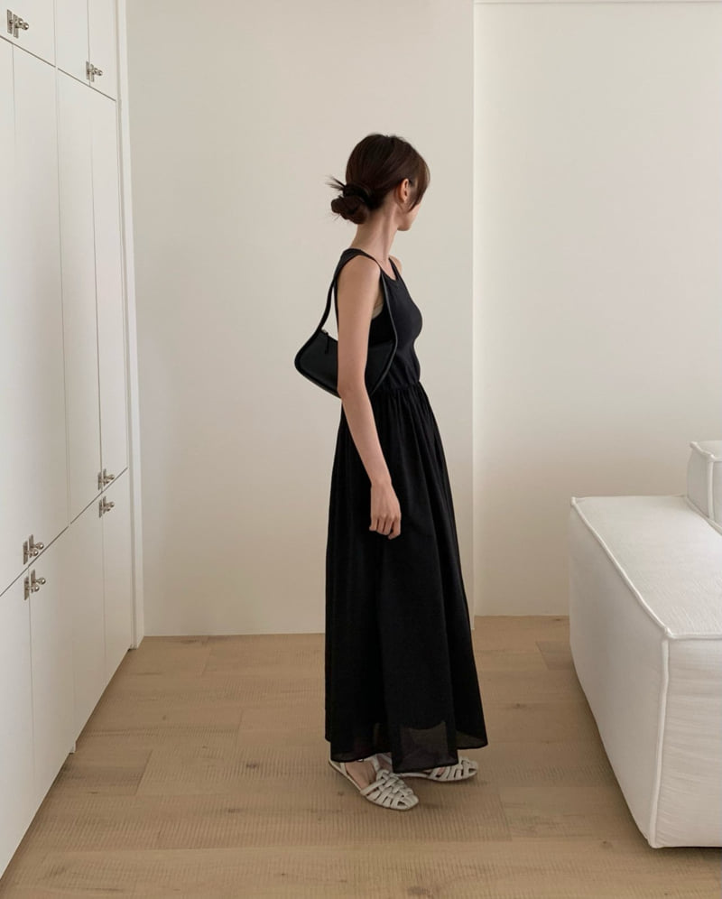 Moani - Korean Women Fashion - #momslook - Summer Shirring One-piece - 2