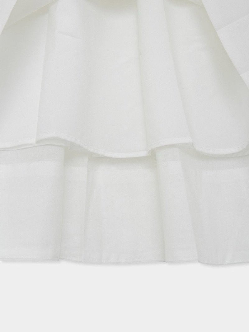 Moani - Korean Women Fashion - #momslook - Volume Cotton Shirring Skirt - 12