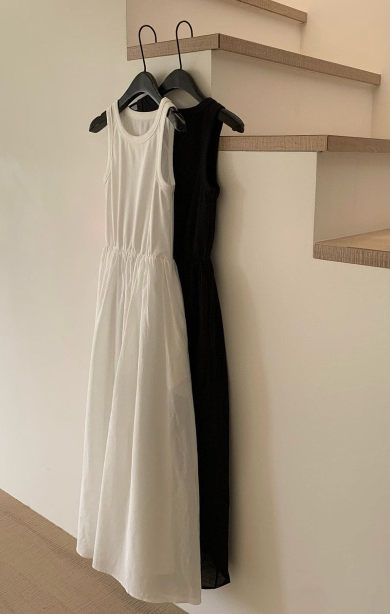 Moani - Korean Women Fashion - #restrostyle - Summer Shirring One-piece - 7