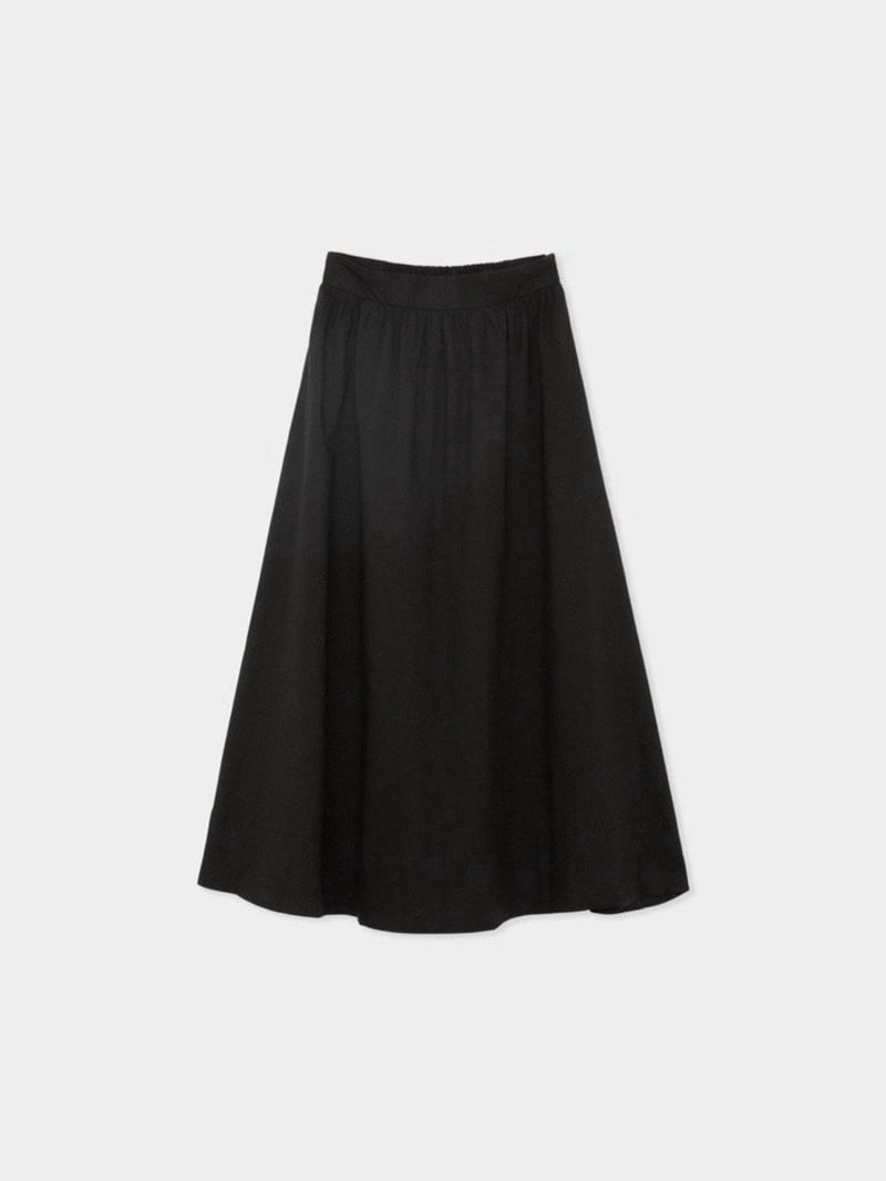 Moani - Korean Women Fashion - #restrostyle - Volume Cotton Shirring Skirt - 5