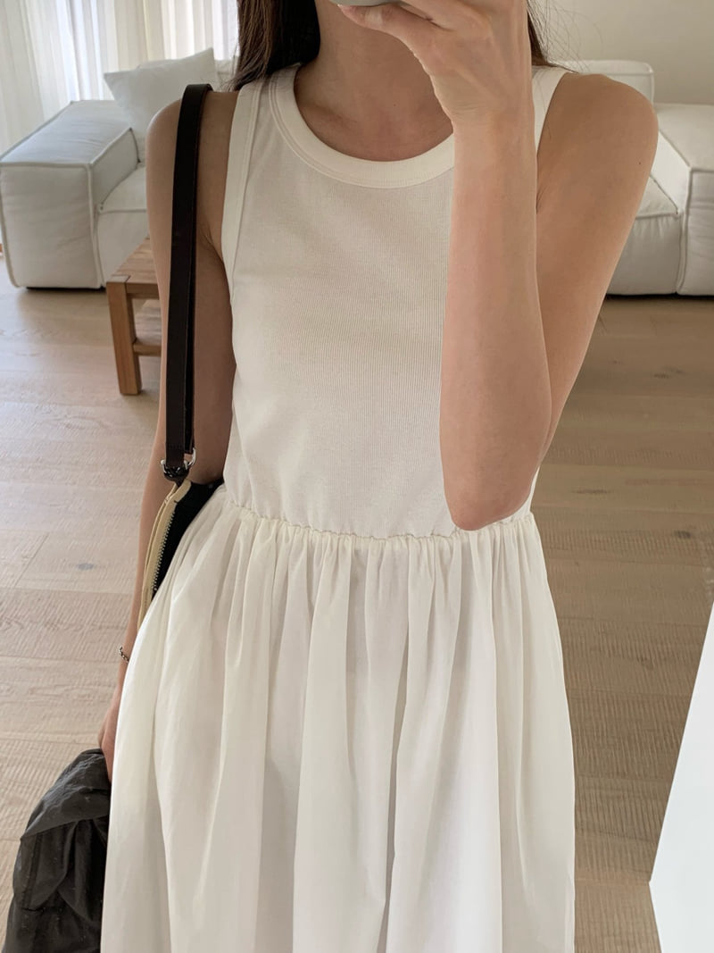 Moani - Korean Women Fashion - #shopsmall - Summer Shirring One-piece - 9