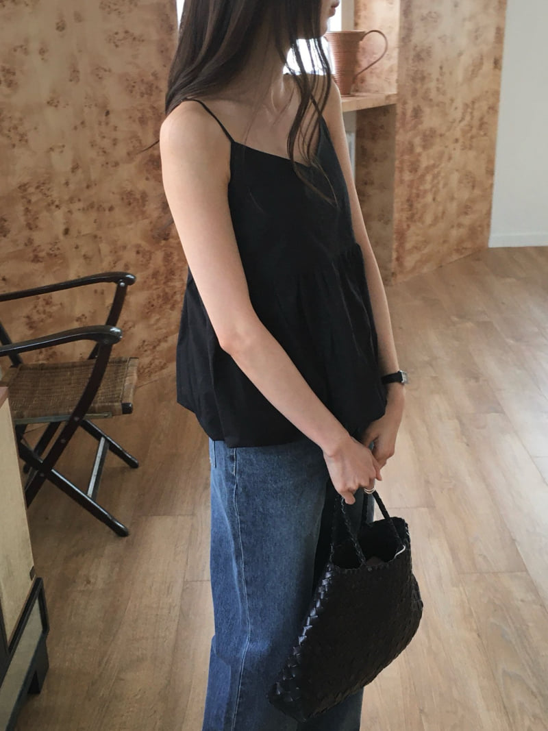 Moani - Korean Women Fashion - #shopsmall - Shirring Balloon V Neck Top - 3