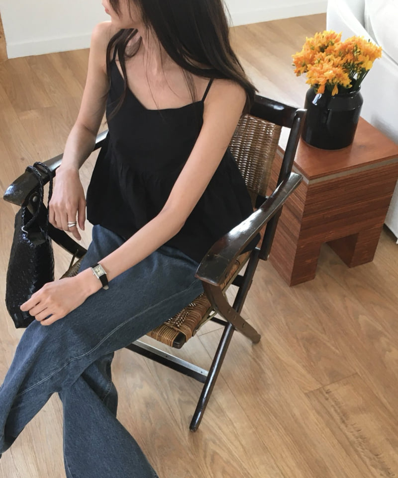 Moani - Korean Women Fashion - #shopsmall - Shirring Balloon V Neck Top - 4