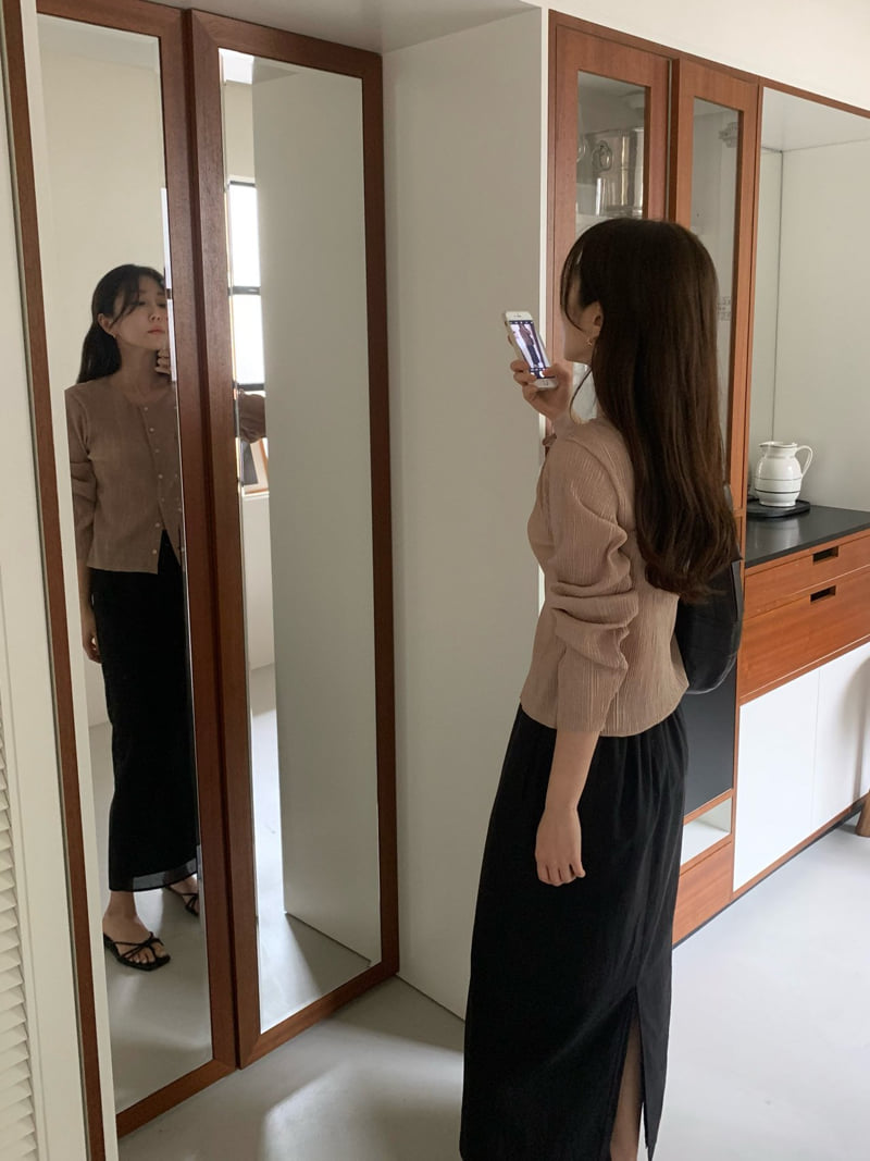 Pleats Cardigan by Moani for Women - view 7