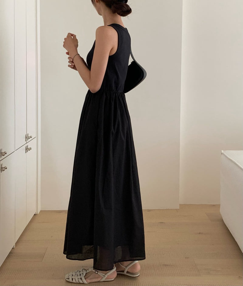 Moani - Korean Women Fashion - #womensfashion - Summer Shirring One-piece - 3