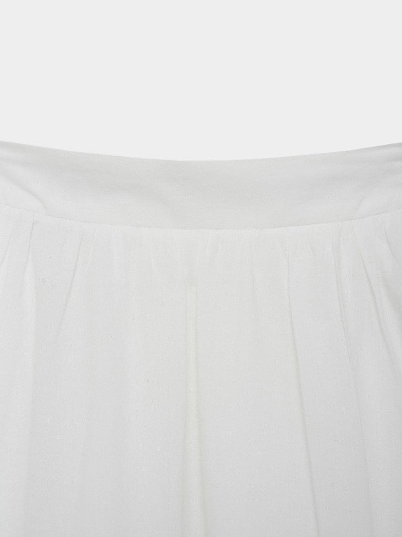 Moani - Korean Women Fashion - #womensfashion - Volume Cotton Shirring Skirt - 11