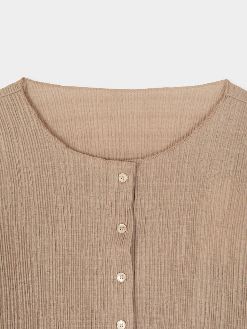 Pleats Cardigan by Moani for Women - view 9