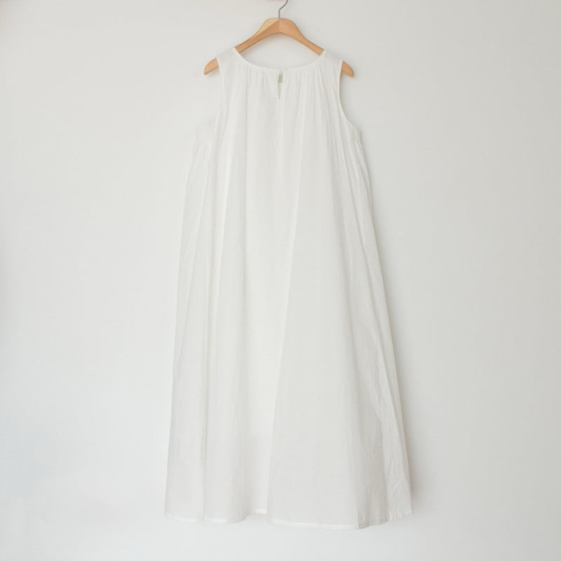 Moani - Korean Women Fashion - #womensfashion - Cotton Shirring Sleeveless Dress - 12