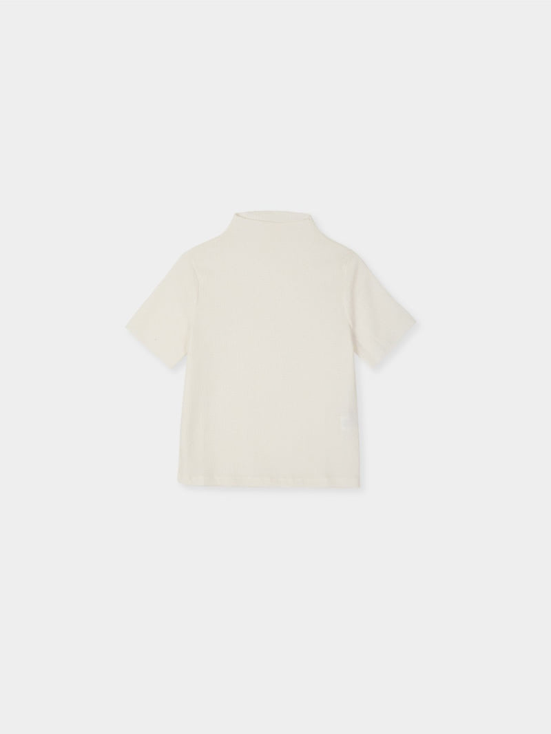 Moani - Korean Women Fashion - #womensfashion - Crease Mok Neck Top  - 10
