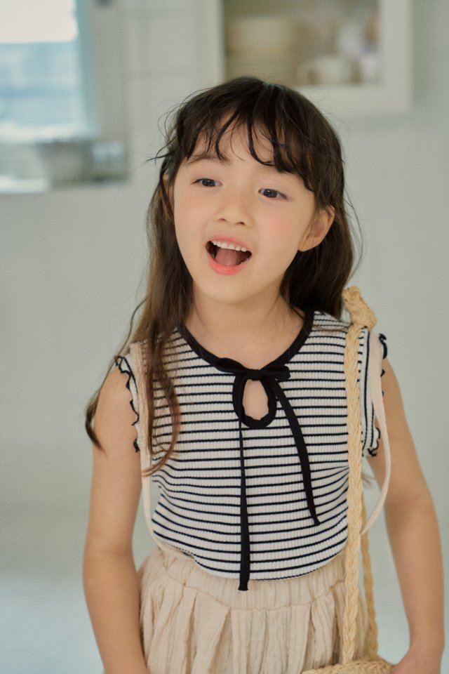 Momo Ann - Korean Children Fashion - #childofig - Bow Tie Tee - 11