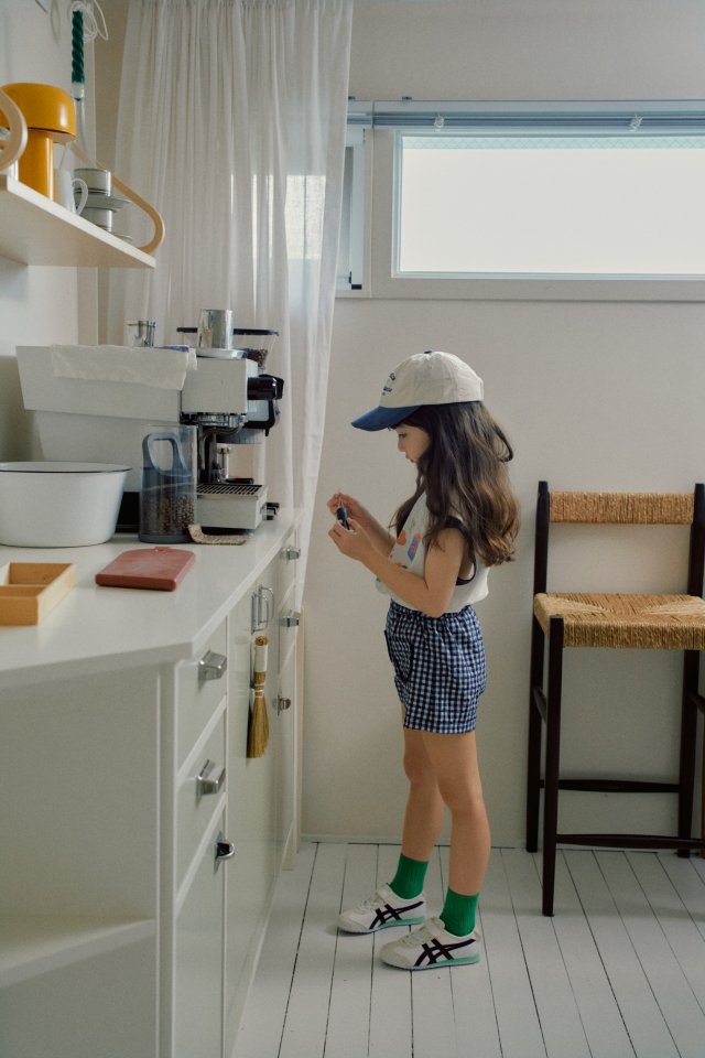 Momo Ann - Korean Children Fashion - #childofig - Checkered Shorts - 7
