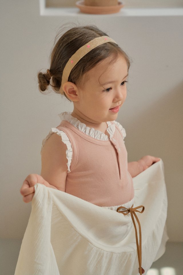 Momo Ann - Korean Children Fashion - #childofig - Mood Ribbed Tee - 2