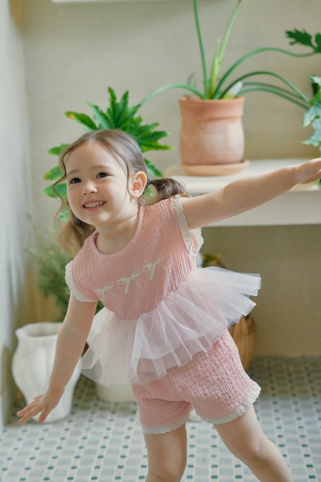 Momo Ann - Korean Children Fashion - #childrensboutique - Candy Top Bottom Set - 6