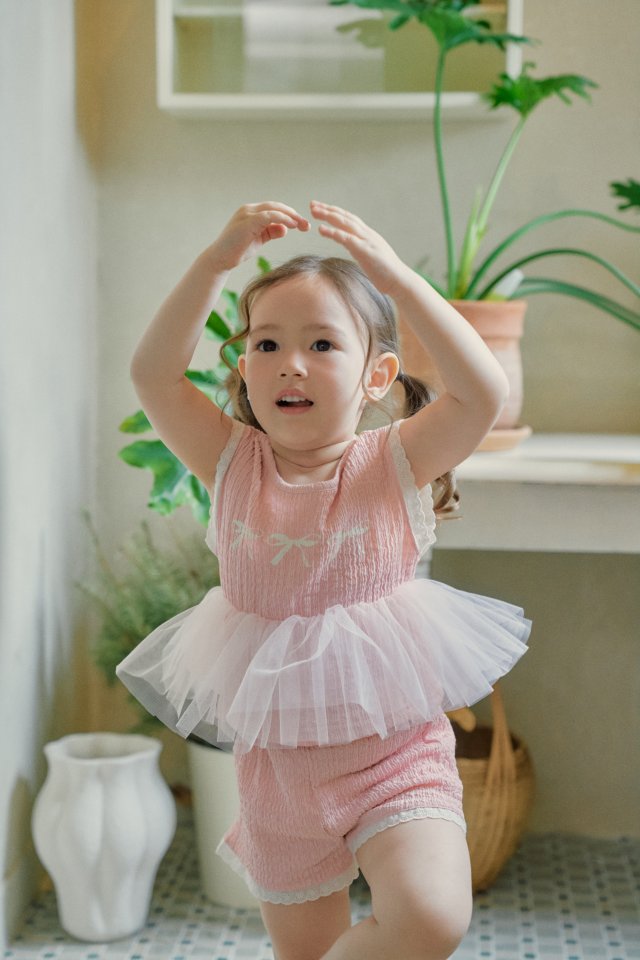 Momo Ann - Korean Children Fashion - #designkidswear - Candy Top Bottom Set - 7