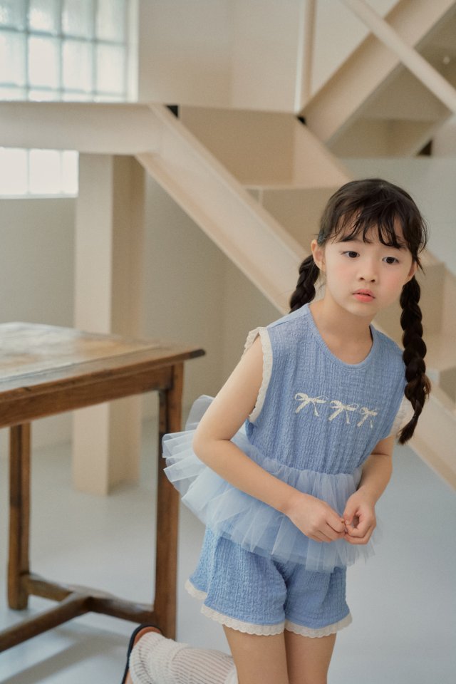 Momo Ann - Korean Children Fashion - #fashionkids - Candy Top Bottom Set - 9