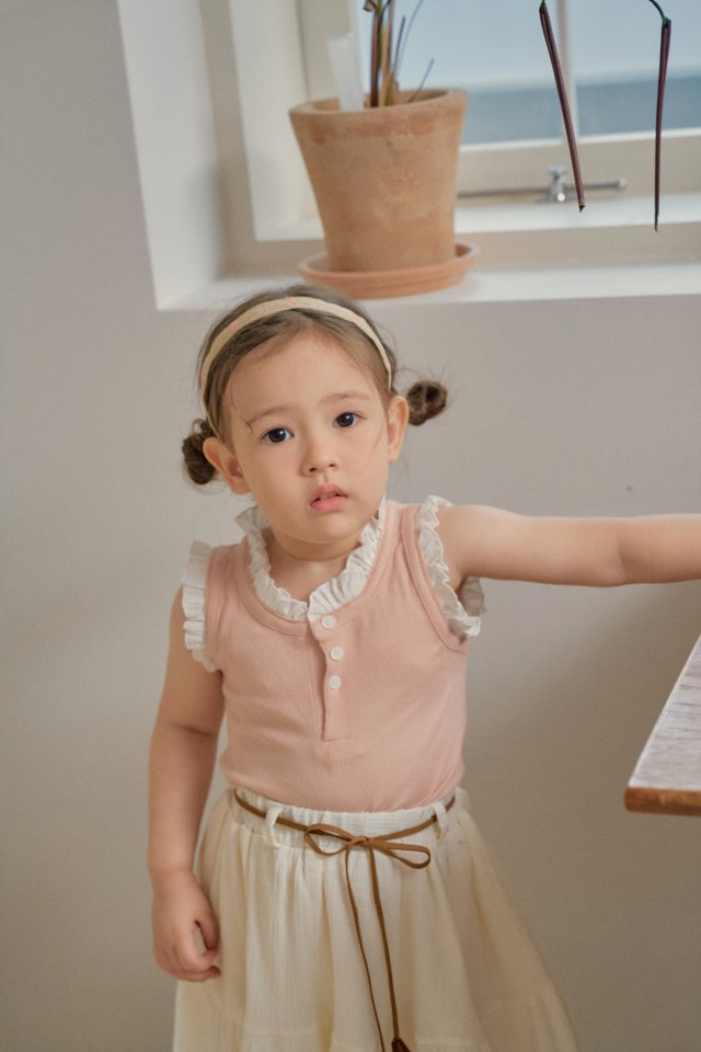 Momo Ann - Korean Children Fashion - #fashionkids - Mood Ribbed Tee - 6