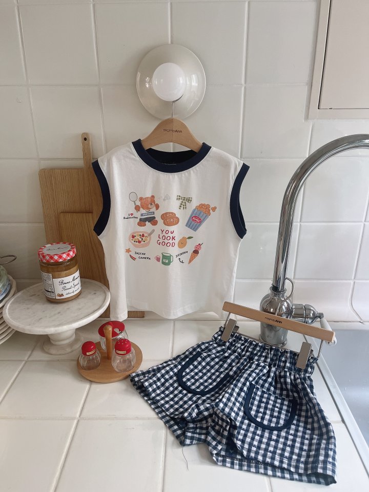 Momo Ann - Korean Children Fashion - #kidsshorts - Bear Tee - 9