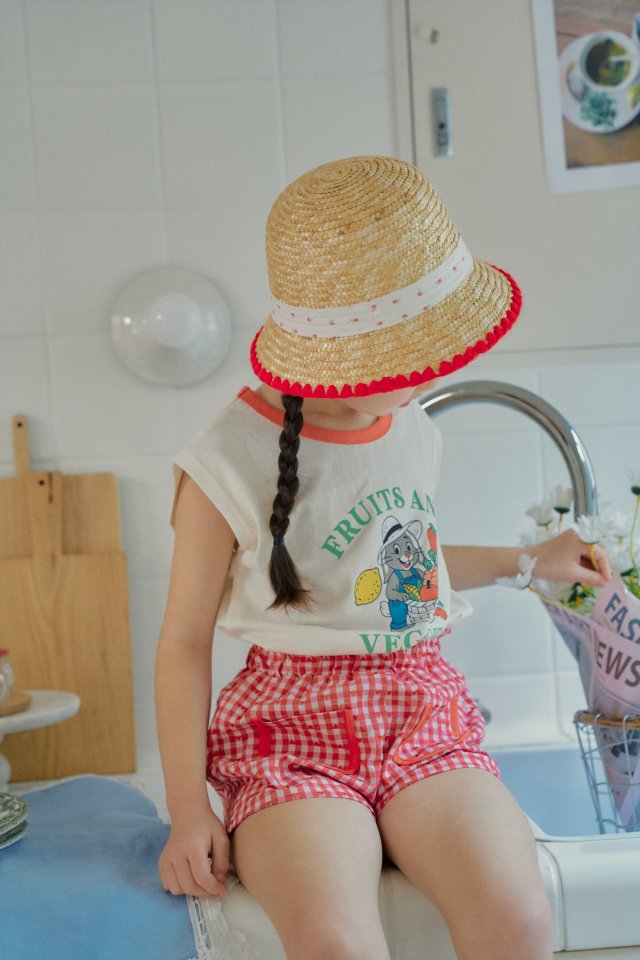 Momo Ann - Korean Children Fashion - #kidsshorts - Fruits Tee - 7