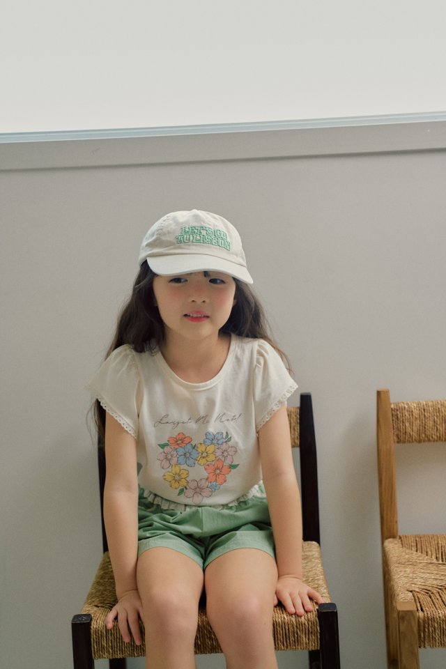 Momo Ann - Korean Children Fashion - #kidsshorts - Listy Tee - 4