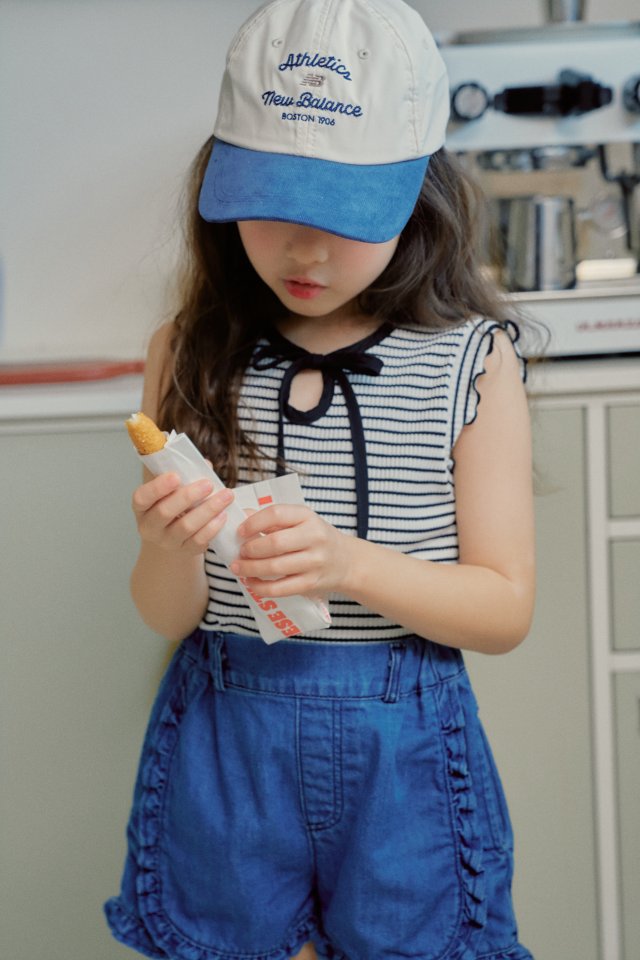 Momo Ann - Korean Children Fashion - #kidsstore - Bow Tie Tee - 3