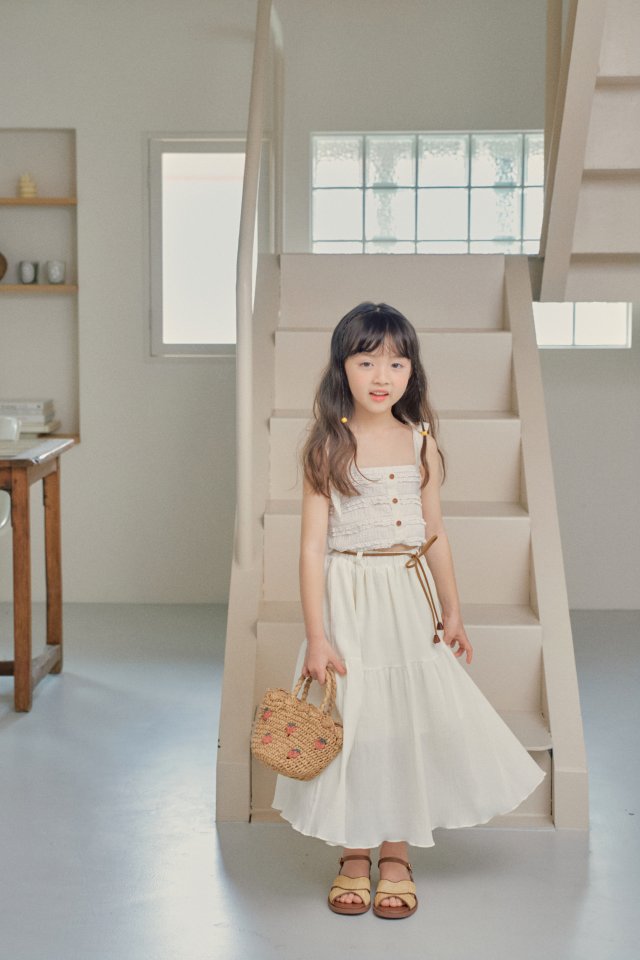 Momo Ann - Korean Children Fashion - #littlefashionista - Bali Long Skirt - 4