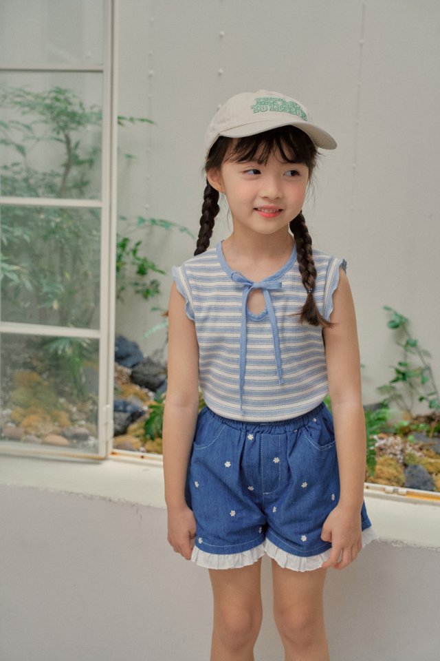 Momo Ann - Korean Children Fashion - #minifashionista - Bow Tie Tee - 8