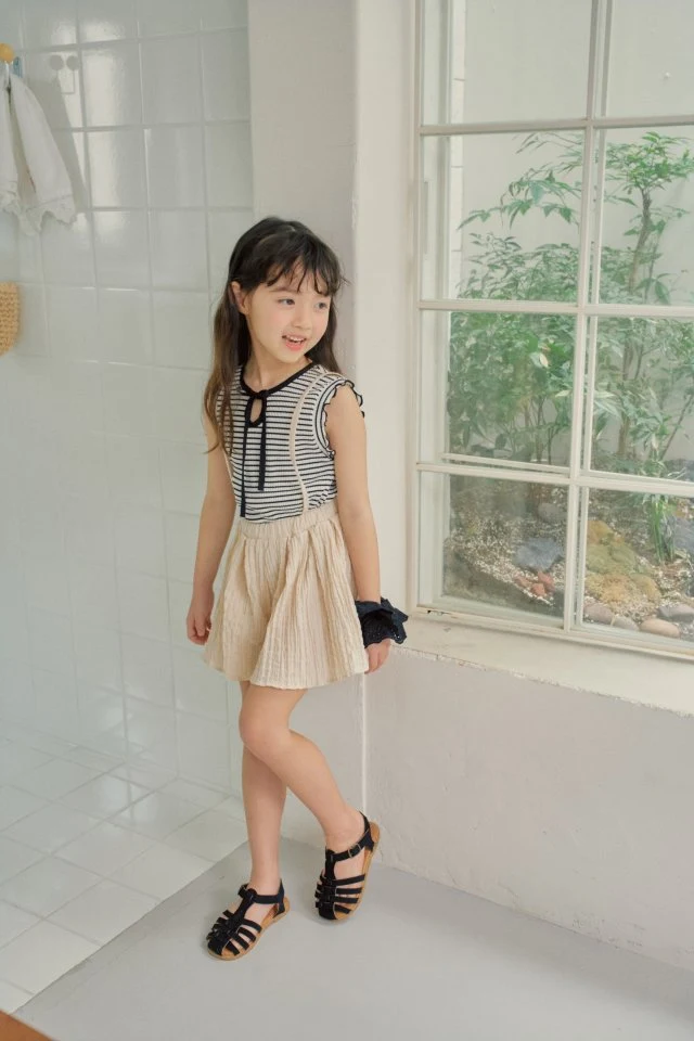 Momo Ann - Korean Children Fashion - #minifashionista - Overall Skirt Pants - 7