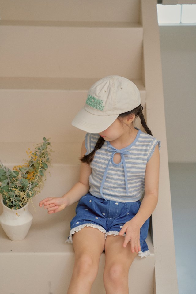 Momo Ann - Korean Children Fashion - #prettylittlegirls - Bow Tie Tee - 9