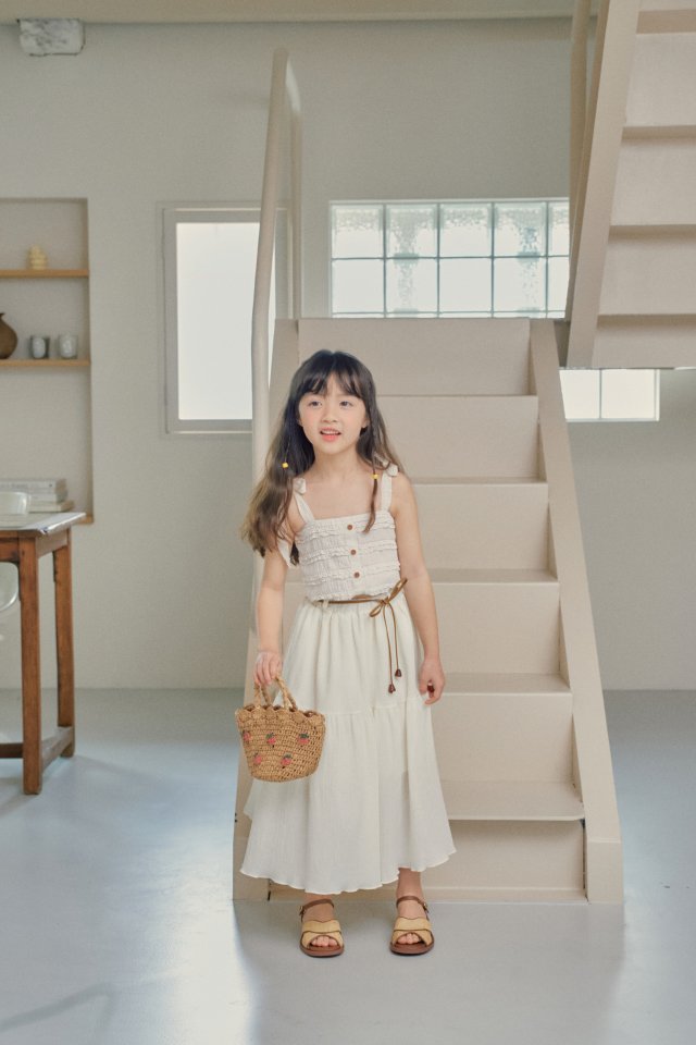 Momo Ann - Korean Children Fashion - #prettylittlegirls - Bali Long Skirt - 6