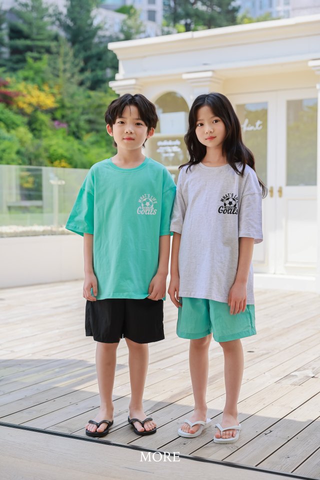 More - Korean Children Fashion - #Kfashion4kids - GOAL Short Sleeve Tee - 10