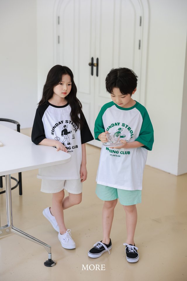 More - Korean Children Fashion - #Kfashion4kids - Sunday Short Sleeve Tee - 6