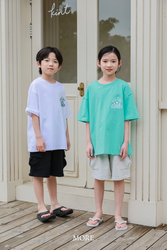 More - Korean Children Fashion - #childofig - GOAL Short Sleeve Tee - 2