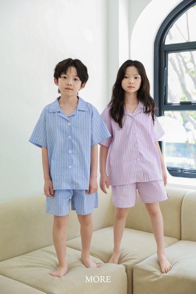 More - Korean Children Fashion - #childofig - Pinstripe Shorts - 10