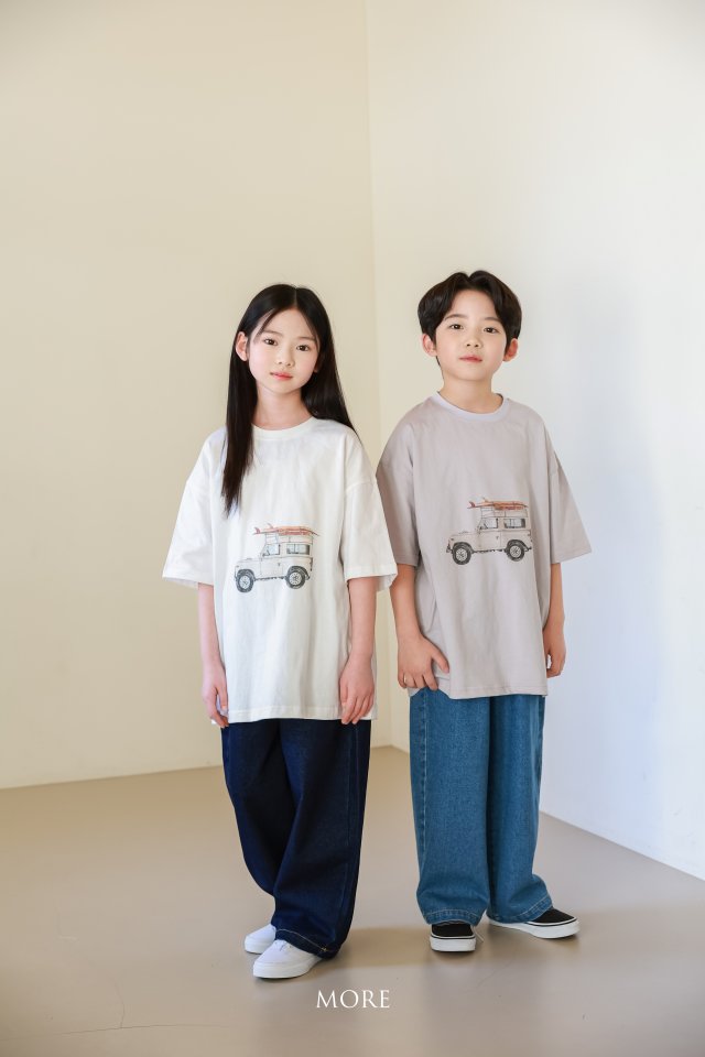 More - Korean Children Fashion - #childofig - Camper Van Short Sleeve Tee - 9