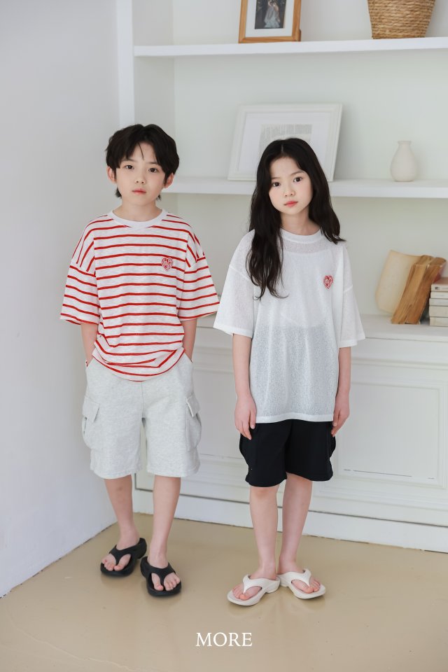 More - Korean Children Fashion - #designkidswear - Love Cool Air Short Sleeve Tee - 8