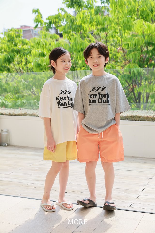 More - Korean Children Fashion - #designkidswear - Run Club Short Sleeve Tee - 12
